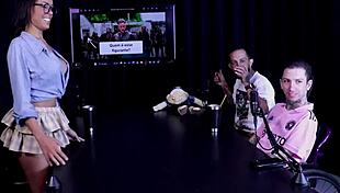 watch alice vasconcelos spill safada secrets in wild porn cast brazil interview part 1!! sheer red