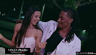 tiny kylie rocket smokes then deepthroats two huge bbcs double team cumshot facial