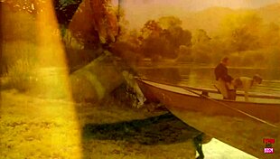 Hot couple bangs hard cowgirl on tiny boat in lake 🚣‍♀️🌊