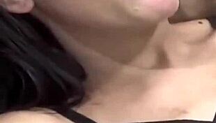 cute brazilian teen kisses fit guy passionately!