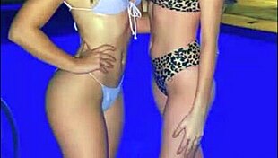 Real bikini BABES flash BIG ASSES TITS beach pt4