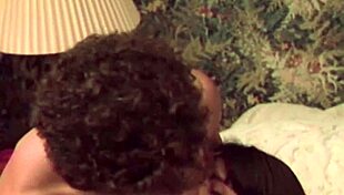 retro milf's big tits bounce as monster cock drills her deep after sloppy blowjob and pussy lick