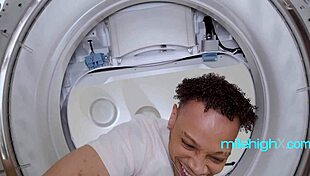 Big titted bimbo milf babe pounds with massive boobs and sensual fucking