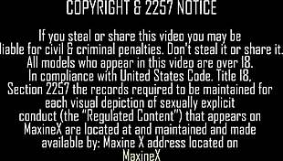 Lucky Scott Films Maxine X Dildo Gaping Cunt Big Clit Pussy Lips