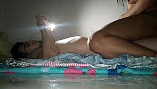 Colombian Stepsister Slut Fucks Big Cock After Work In New York!