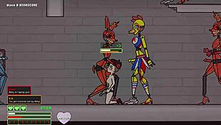 Futanari Monster Dominates Cartoon Captive In Game