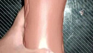 Lipsy delivers intense anal then toy suck from ass to mouth on desk