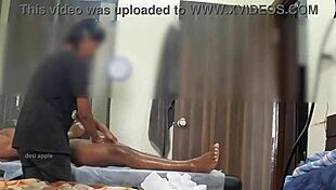 hey you gotta see this hidden cam catching that sneaky happy ending massage action 😏