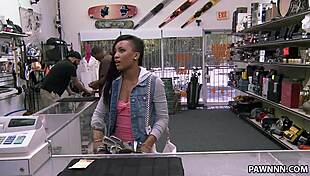 a special gift for grandpappy... petite ebony pawned for hardcore cash pounding 😩