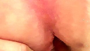 i can't believe how deep this anal insertion stretches me wide