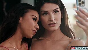 how does latin tgirl zariah arau feel her big trans cock deepthroated hard?