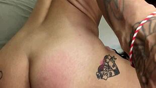 Shaving Pussy While Masturbating Asshole!!