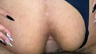 whoops i dirtied my stepbro's cock during that tight anal farting ride