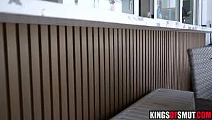 oh no young voyeur got caught spying on this hot big tits milf fucking