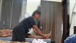 hey you gotta see this hidden cam catching that sneaky happy ending massage action 😏