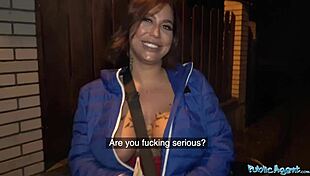 public agent picks up horny canadian heidi van horny for wet pussy cumshot outdoors