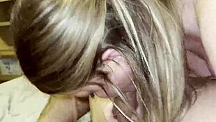 stepmom's wet pussy and big natural tits make me cum in 69 blowjob heaven