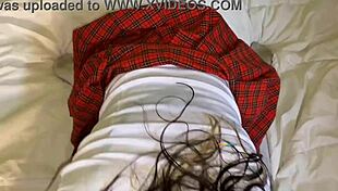 Colombian Schoolgirl Fucked Raw by Janitor in College Balcony Casting