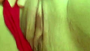 pov of my petite mature wet pussy in lingerie up close