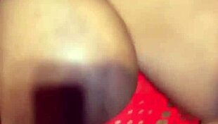 Big black tits ebony vibes huge vibrator on floor