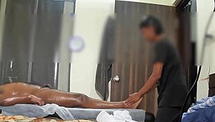 hey you gotta see this hidden cam catching that sneaky happy ending massage action 😏