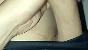 pretty amateur goes crazy sucking banana solo style