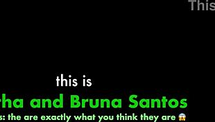agatha and bruna santos puke vomit piss in first filthy ffm??