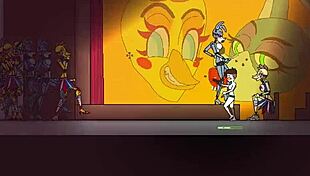 Futanari Monster Dominates Cartoon Captive In Game