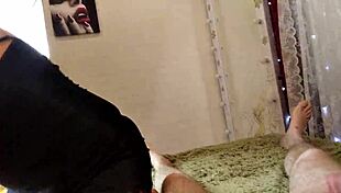 Mature slut wife sucks dick then takes bold closeup pounding