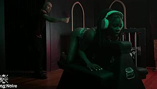 Heart-Pounding Cage Fuck Fuels Black Dom Sub Bliss