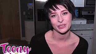 kitty's lockout desperation turns into neighbor's bareback pounding frenzy