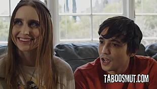 pervy therapist tricks couple into laney grey threesome romp