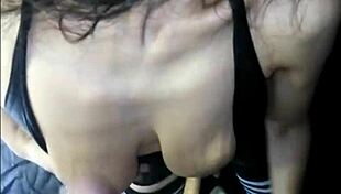 Strap-On Pegging Woman Fucks Pantied Guy to Hands-Free Ejaculation!