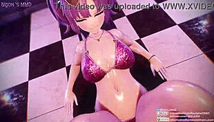 i love yuka's big tits bouncing in her dynamic hip swing dance