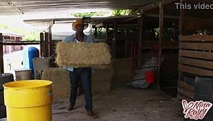 naughty curvy cowgirls nina kayy ride big black cocks outdoors