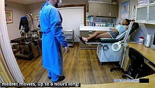 DR TAMPA'S CORPORATE SLAVE MINNIE ROSE GETS SPANKED AND VIBRATED BACKSTAGE IN LATEX!