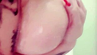 Big Ass Babe Shower Groping