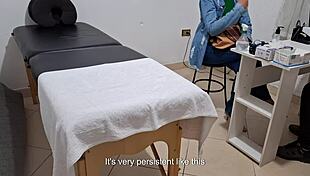 Doctor, is this rectal exam fingering my tight asshole deep enough for you?