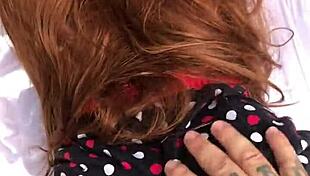 hey that naughty guy creampied my stepdaughter's pussy check full red sheer sex toy action