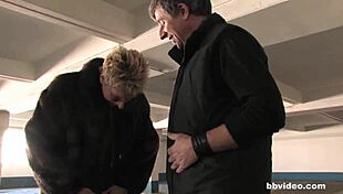 Granny Rides Hubby's Cock Ring In Wild German Fuck Fest!