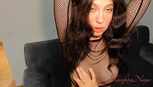 i catch step-sis in leggings stealing then doggystyle creampie punish