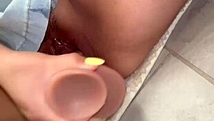 watch me squirt white cream from my wet pussy
