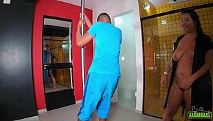 Big Brazilian Ass Mestiça Angel Takemura Won't Let Go Of That Dick