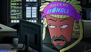 Aqua teen hunger hits hard with master teen domination urges