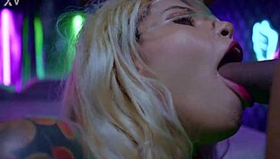 busty milf's tight asshole pussy and throat get destroyed by bbc double penetration fisting