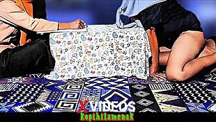 tugas kelompok berubah jadi threesome anal dengan pacar temen