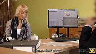 damn this czech teen spreads her tiny legs wide in office for cash after interview