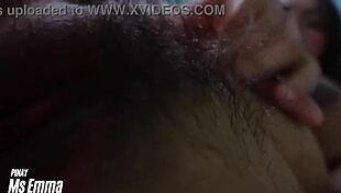 Ms Emma's big juicy Filipina tits tempt and tease in solo play