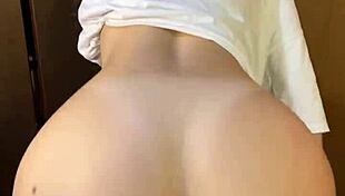 roommate's skinny babe lap dance beats all with huge ass cowgirl ride ever