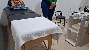 Doctor, is this rectal exam fingering my tight asshole deep enough for you?